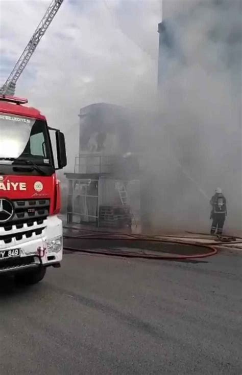 Kocaeli'de fabrika yangını - Son Dakika Haberleri
